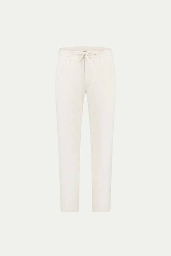 Linen Bayside Trousers White