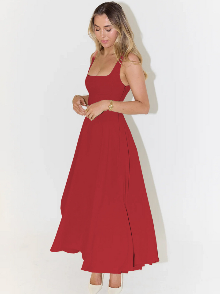 Audrey Square-Neck Dress