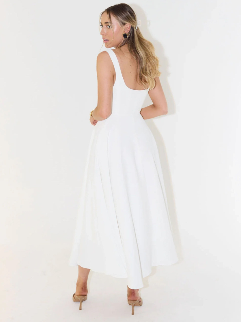 Audrey Square-Neck Dress