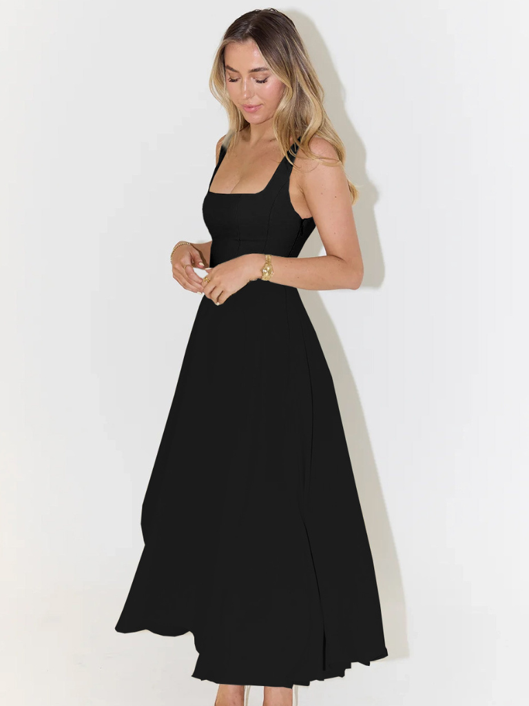 Audrey Square-Neck Dress