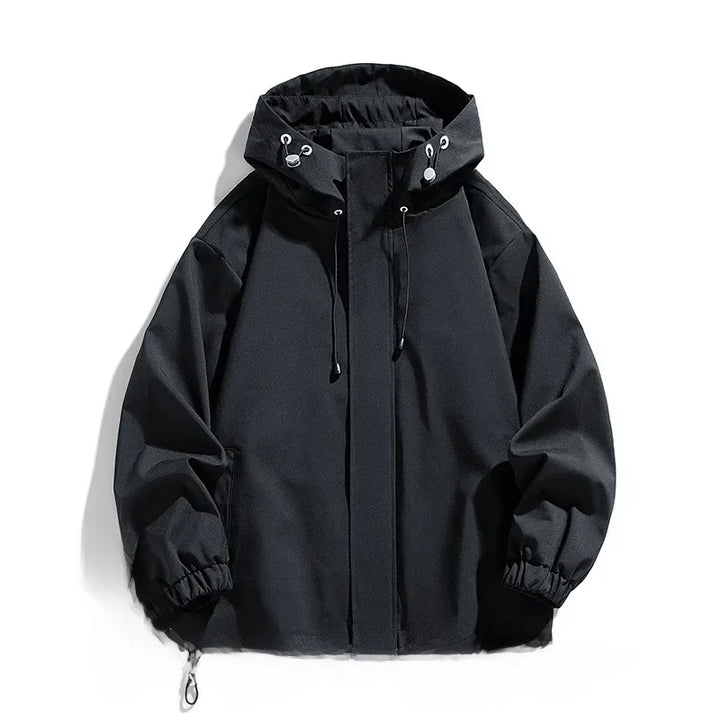 Theo Laurent | Lightweight Hooded Windbreaker For Men