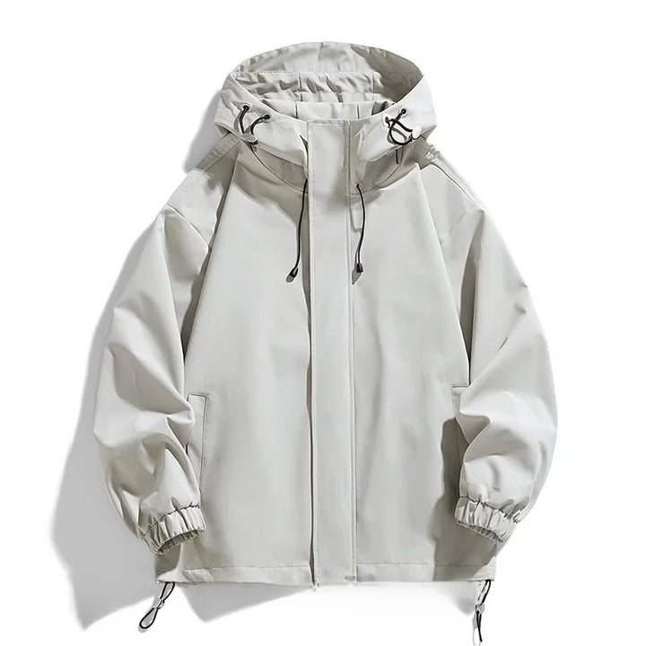 Theo Laurent | Lightweight Hooded Windbreaker For Men