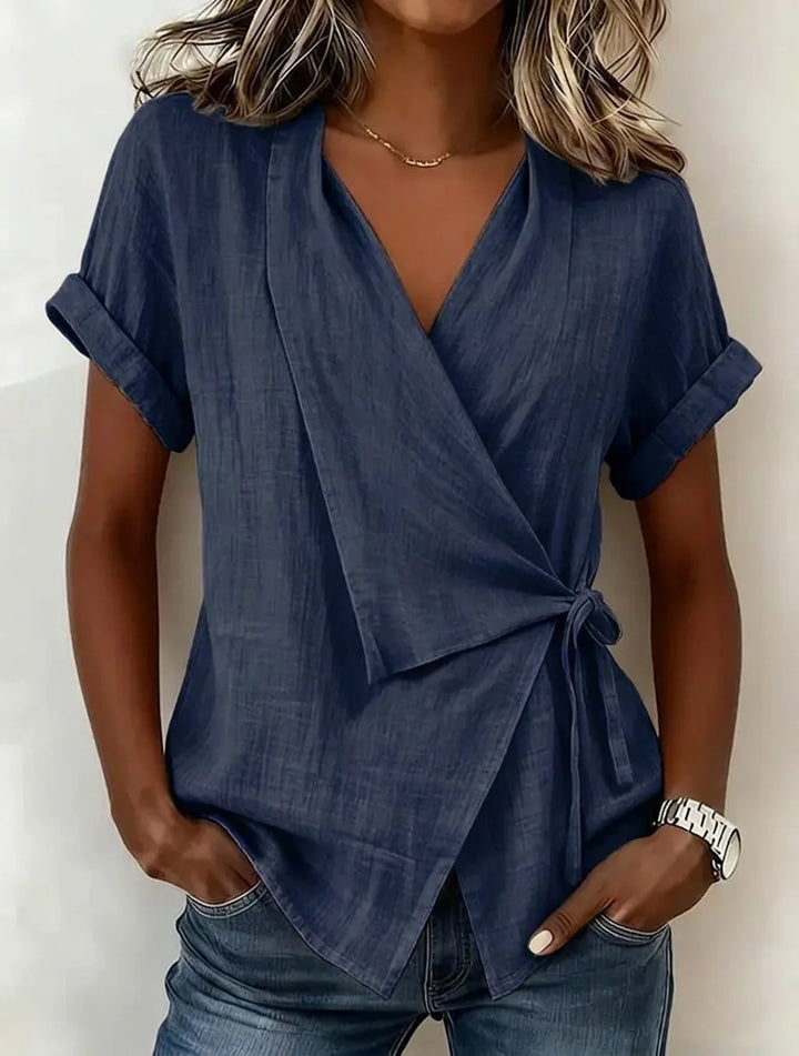 Olivia Linen Blouse