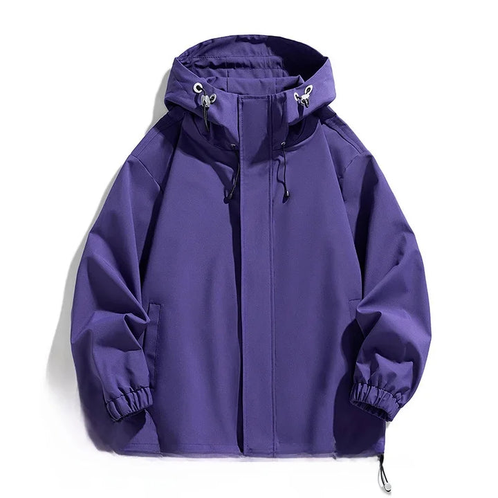 Theo Laurent | Lightweight Hooded Windbreaker For Men