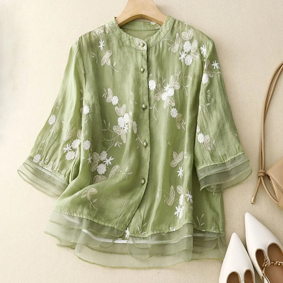 Soleil Linen Blouse