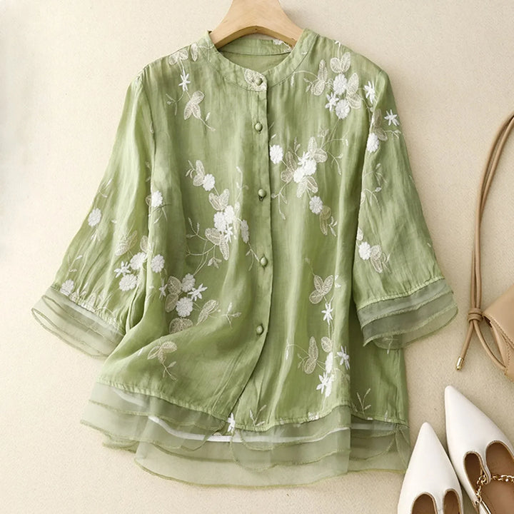 Soleil Linen Blouse