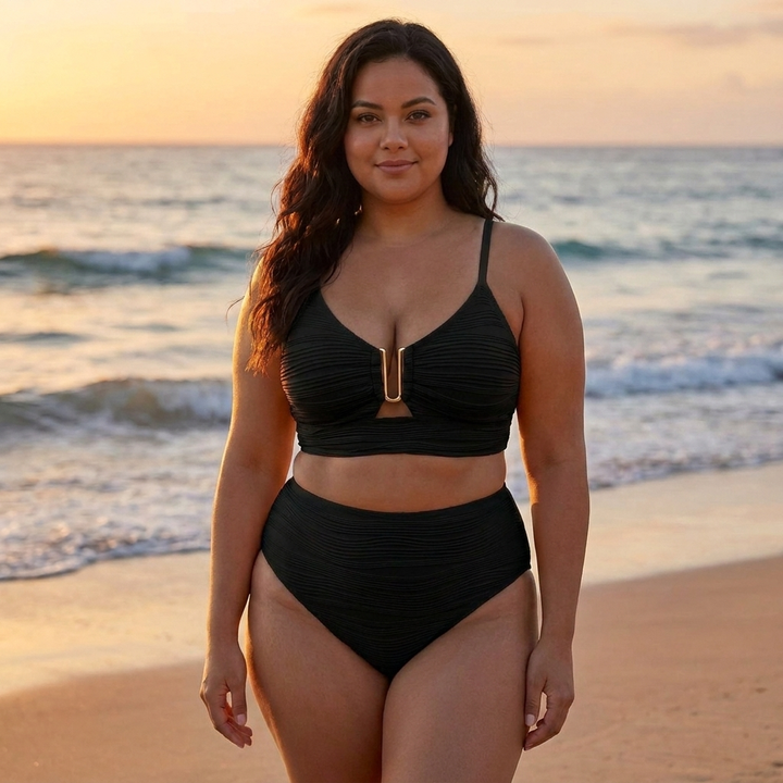 Ondine U-Wire Textured Bikini