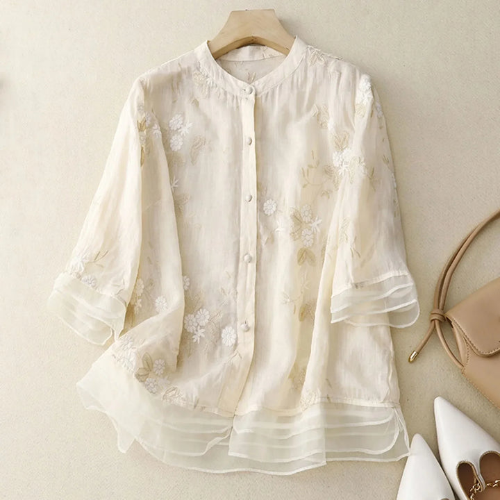 Soleil Linen Blouse
