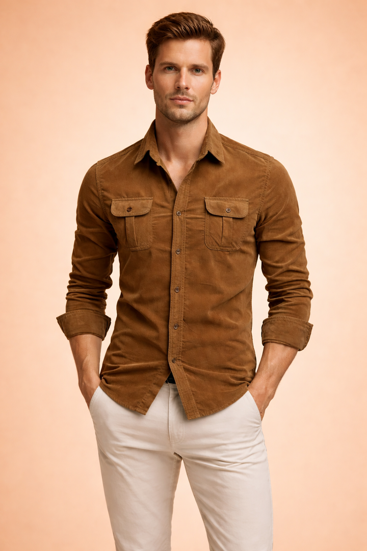 Enzo Laurent | Premium Cotton Shirt For Men