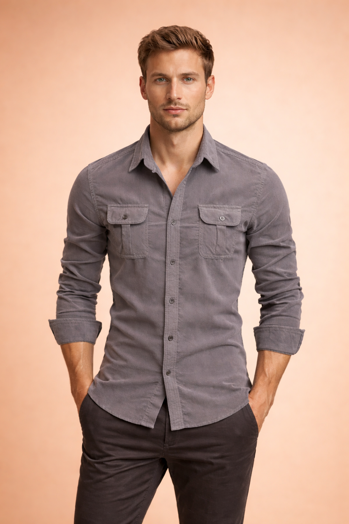 Enzo Laurent | Premium Cotton Shirt For Men