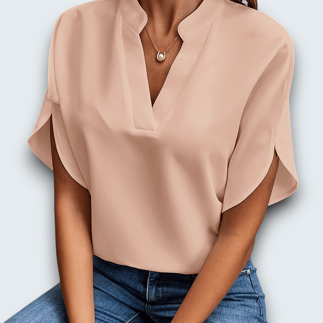 The Draped Blouse