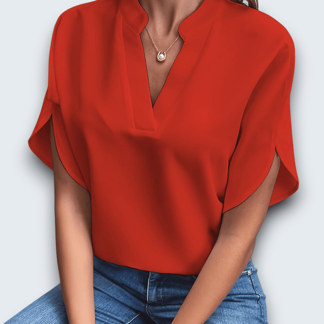 The Draped Blouse