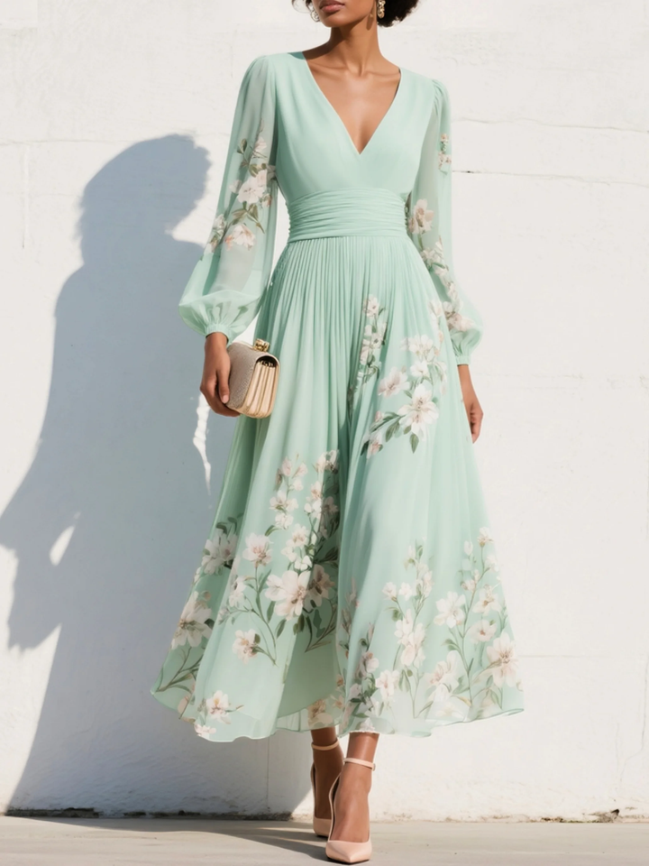 Aurelia Floral Midi Dress