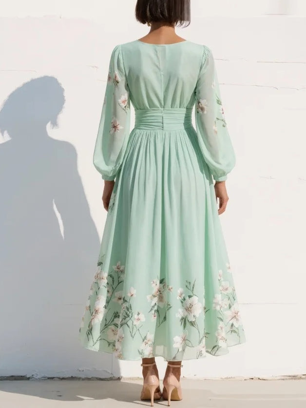 Aurelia Floral Midi Dress