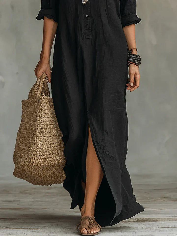 WILLOW | Effortless Maxi Dress with Flattering Silhouette Versatile for Everyday Wear