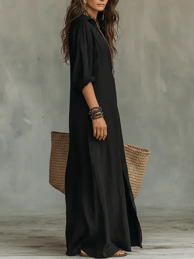 WILLOW | Effortless Maxi Dress with Flattering Silhouette Versatile for Everyday Wear