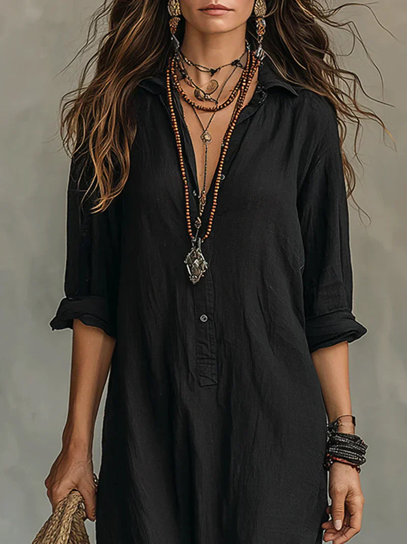 WILLOW | Effortless Maxi Dress with Flattering Silhouette Versatile for Everyday Wear