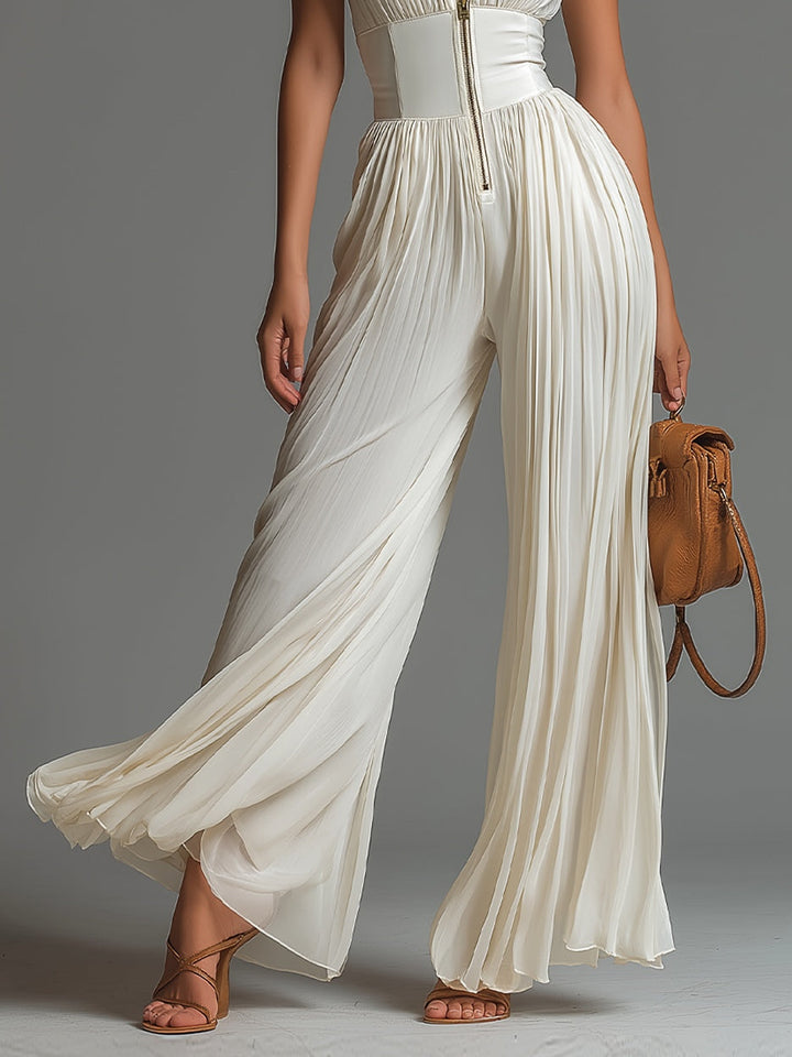 Athena Pleated Jumpsuit