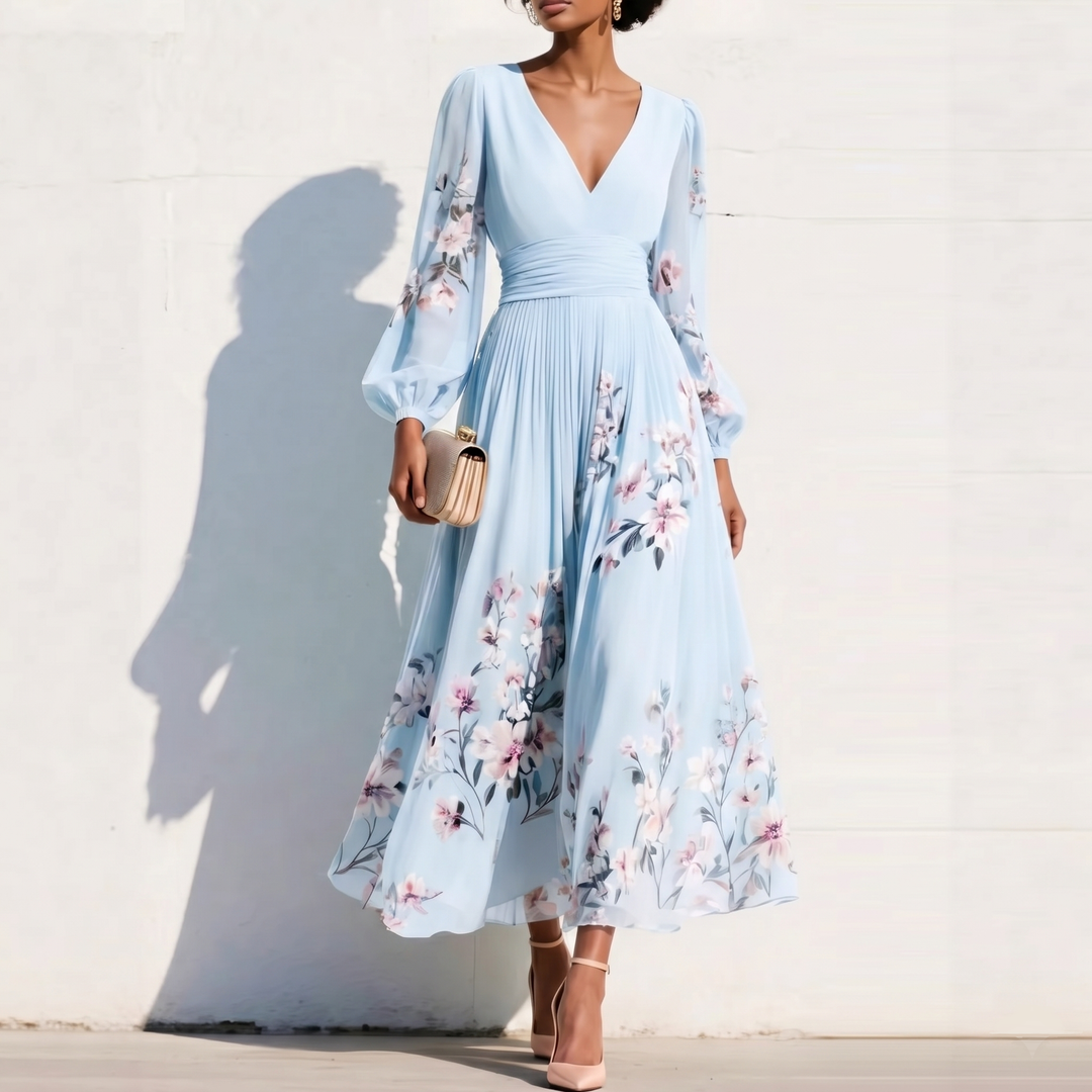 Aurelia Floral Midi Dress