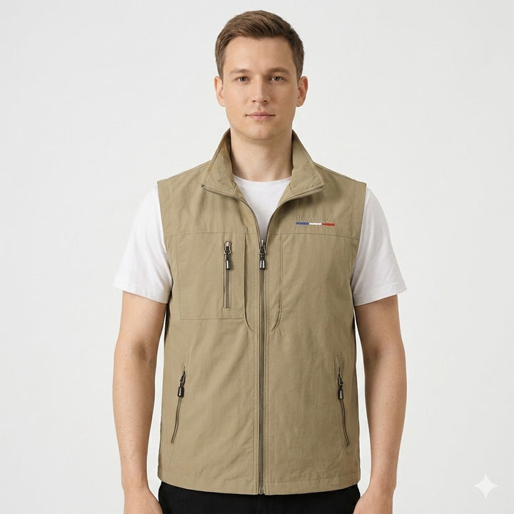 Ethan Dubois | Lightweight Quilted Bodywarmer Vest For Men