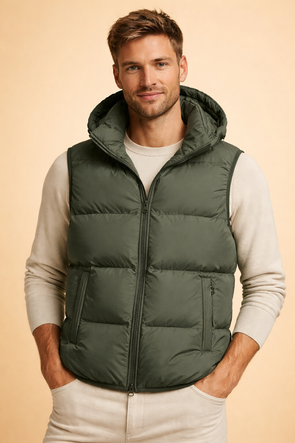 Luca Moretti | Premium Puffer Vest For Men