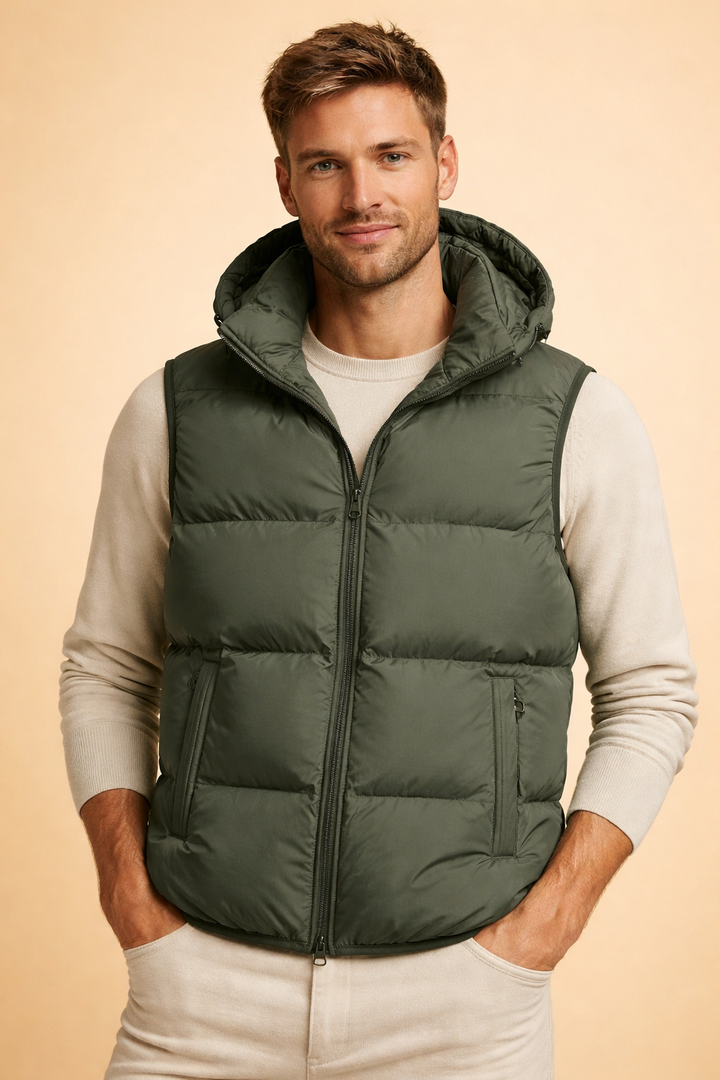 Luca Moretti | Premium Puffer Vest For Men