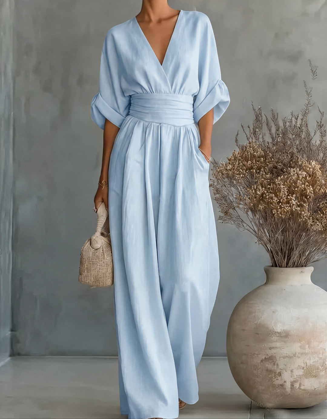 Aurélie Wide-Leg Jumpsuit