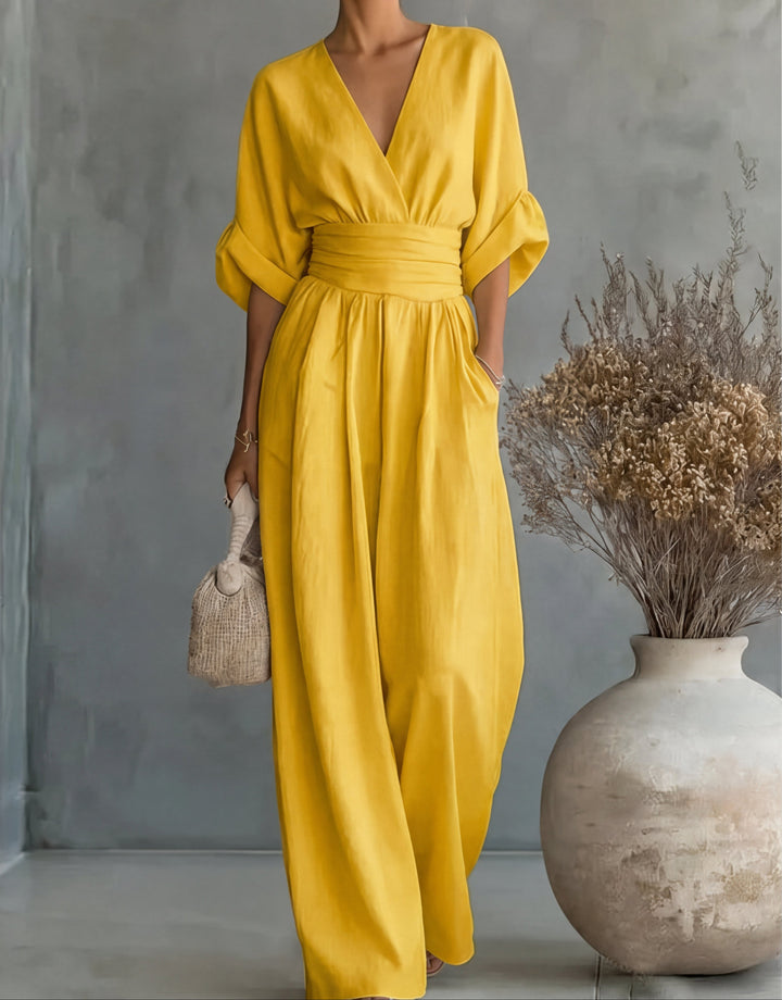 Aurélie Wide-Leg Jumpsuit