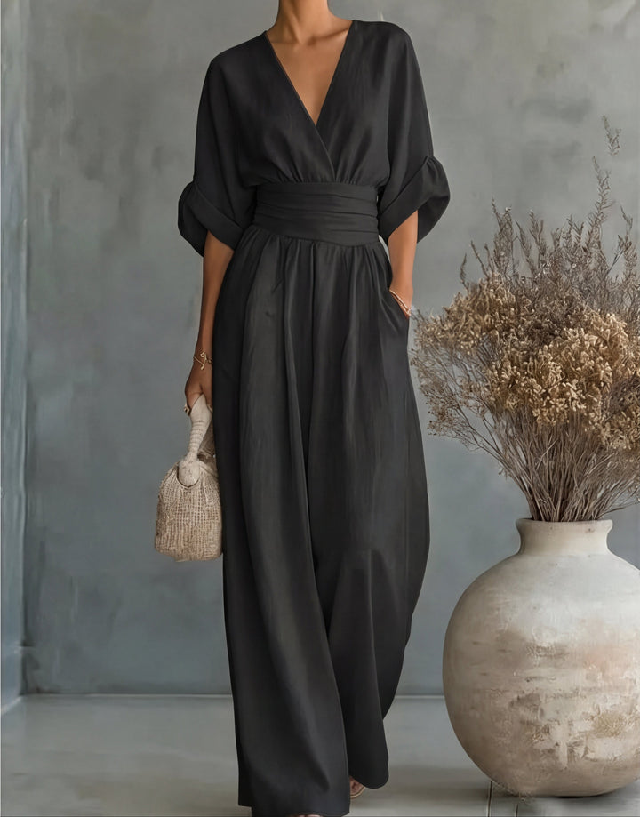 Aurélie Wide-Leg Jumpsuit