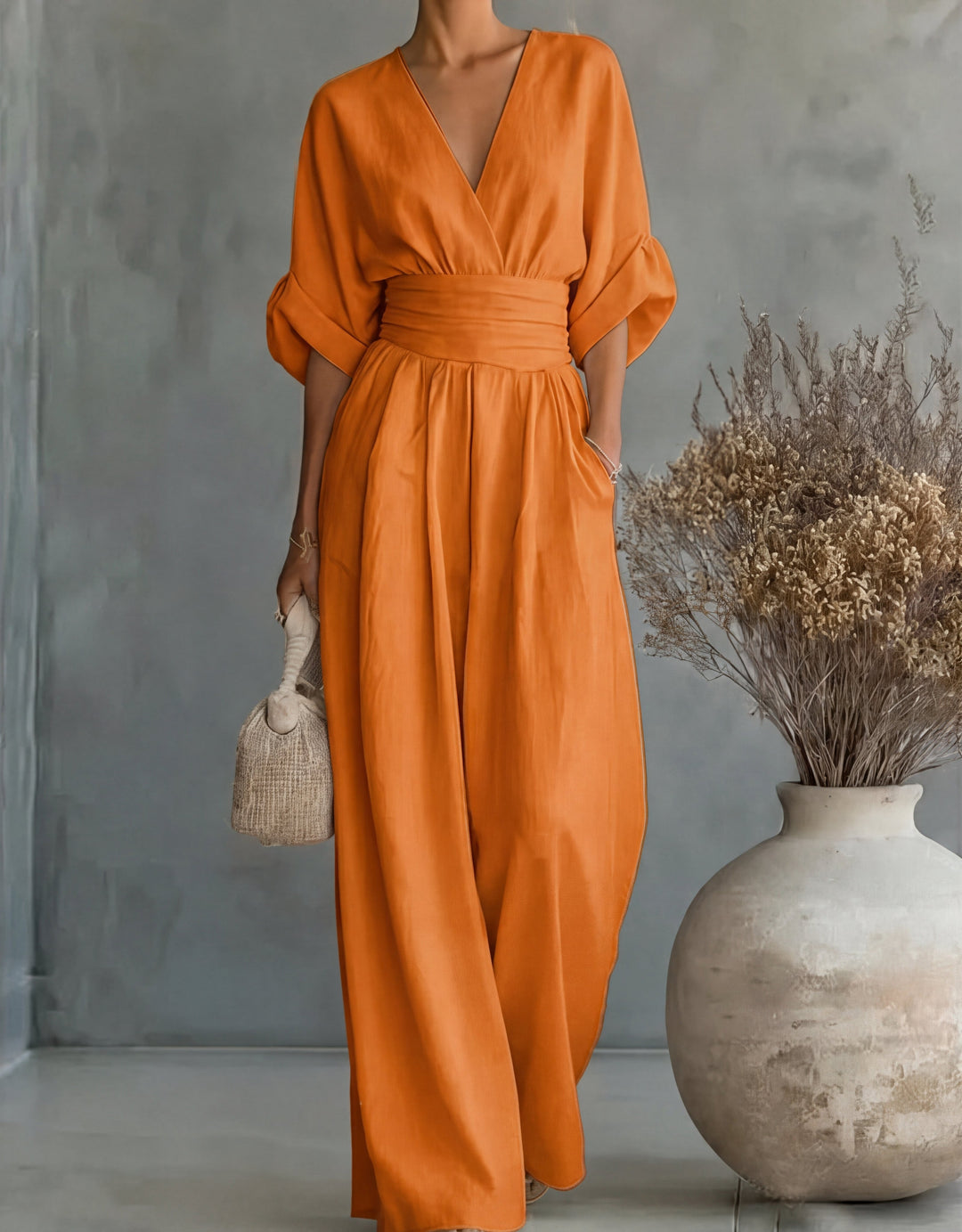 Aurélie Wide-Leg Jumpsuit