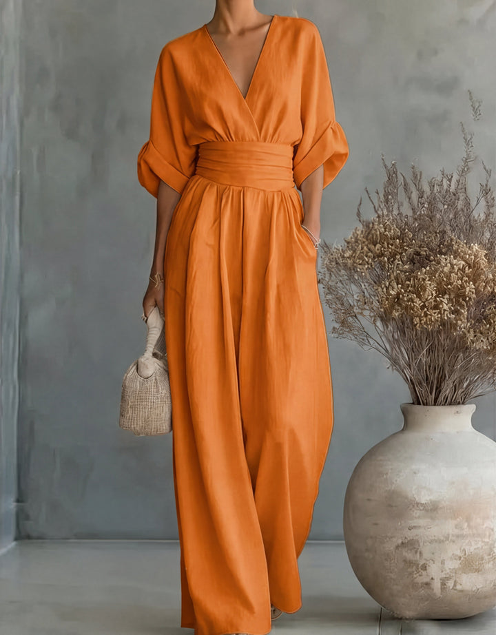 Aurélie Wide-Leg Jumpsuit
