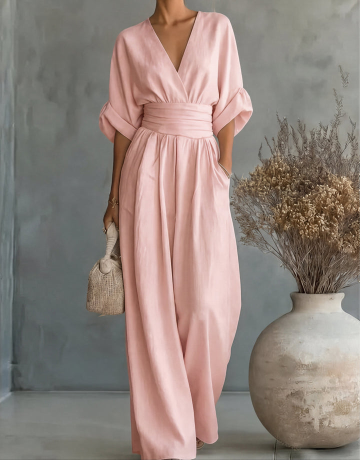 Aurélie Wide-Leg Jumpsuit