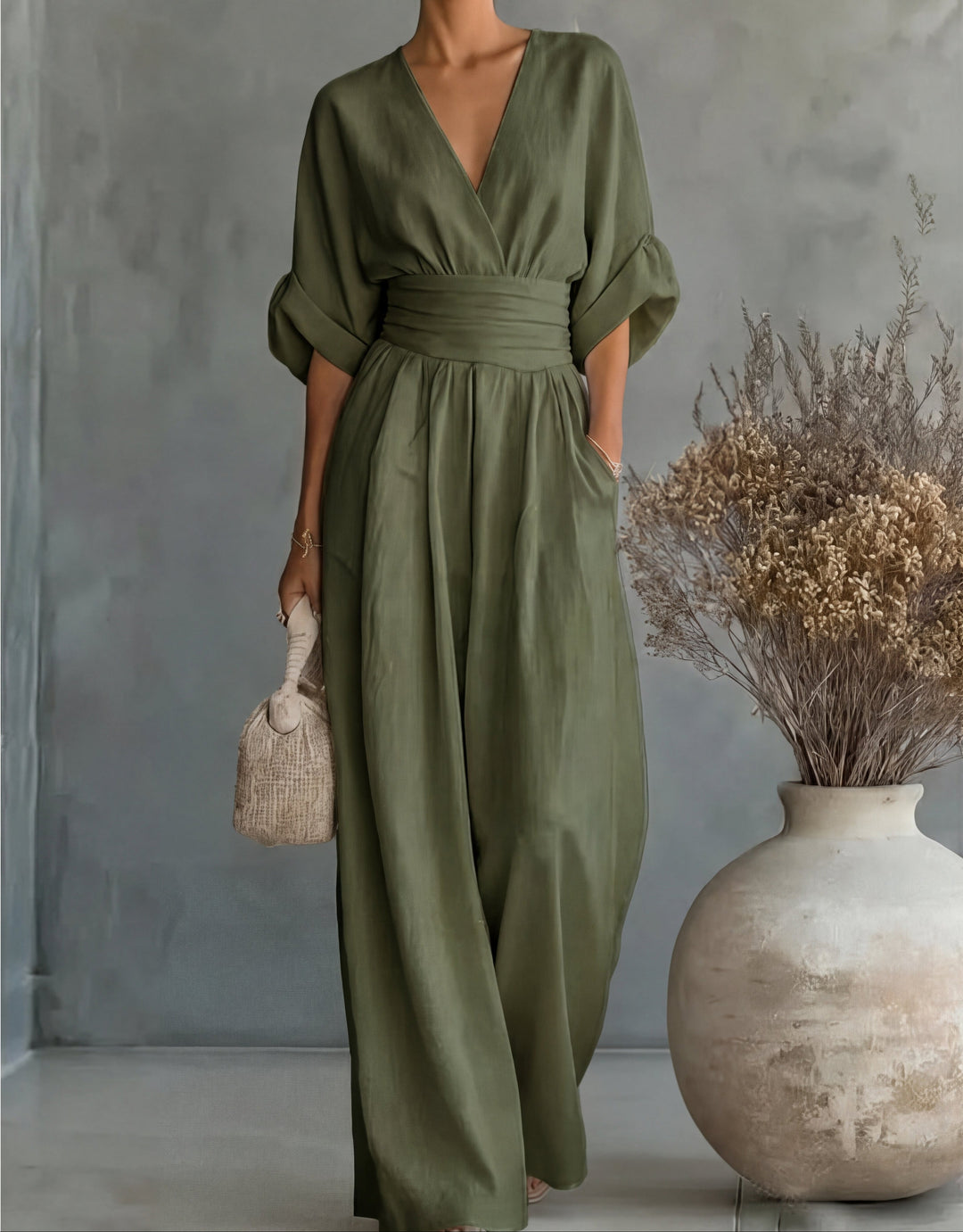 Aurélie Wide-Leg Jumpsuit