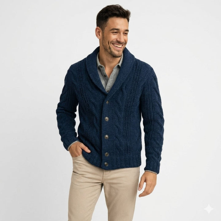 Luca Moretti | Premium Knit Cardigan For Men