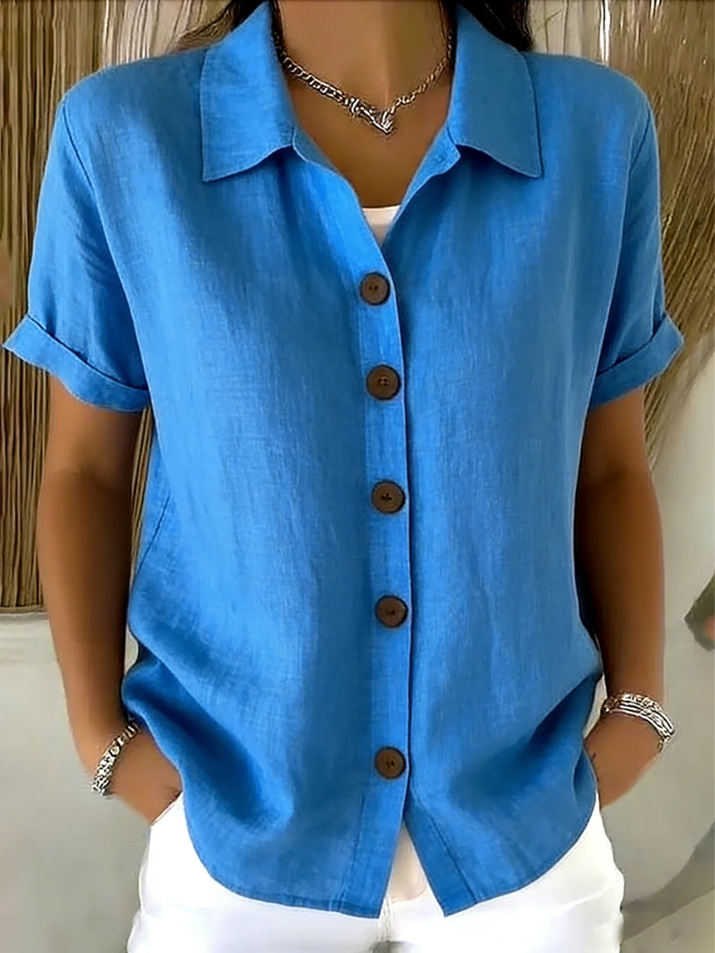 Margaux Button Blouse