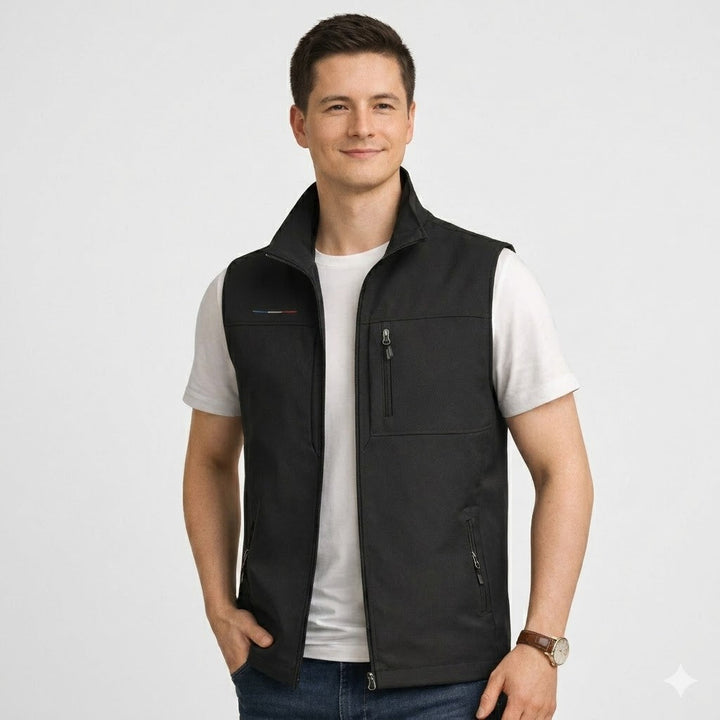 Julien Moreau | Luxury Softshell Bodywarmer For Men