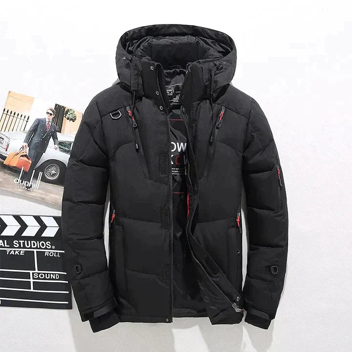 Alexander Romano | Luxury Hooded Down Jacket For Men