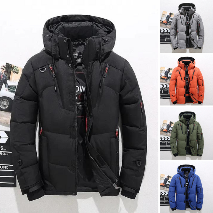 Alexander Romano | Luxury Hooded Down Jacket For Men