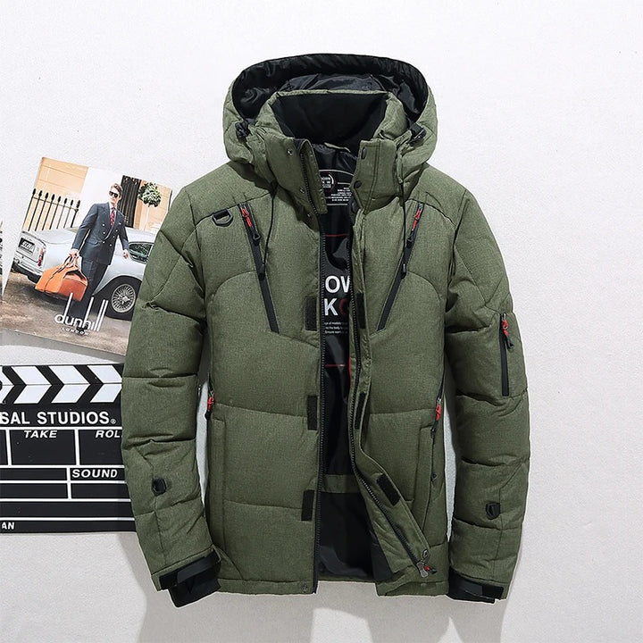 Alexander Romano | Luxury Hooded Down Jacket For Men