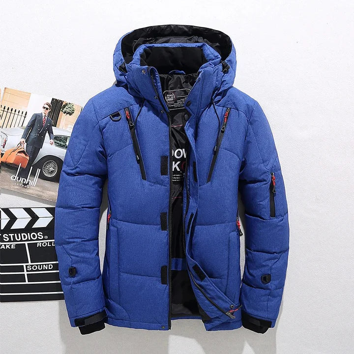 Alexander Romano | Luxury Hooded Down Jacket For Men