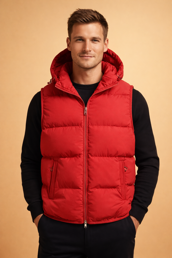 Luca Moretti | Premium Puffer Vest For Men