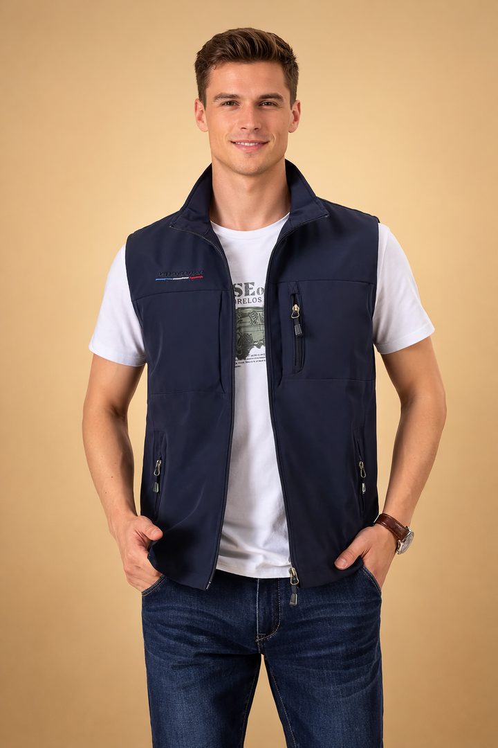 Julien Moreau | Luxury Softshell Bodywarmer For Men