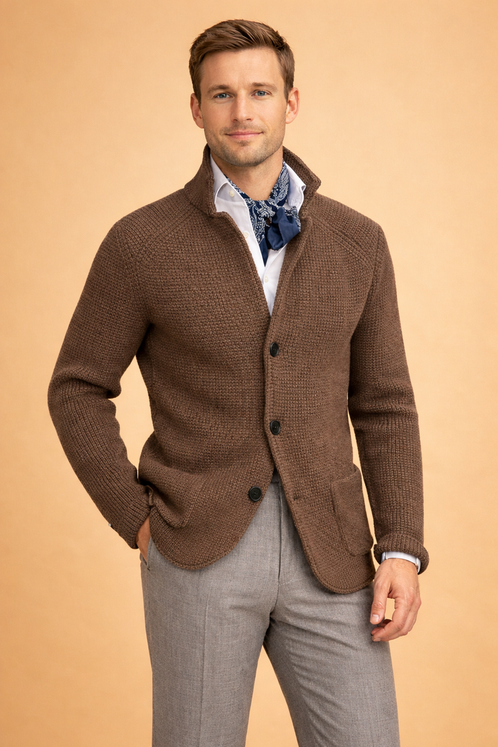 Matteo Ricci | Luxury Knit Cardigan For Men