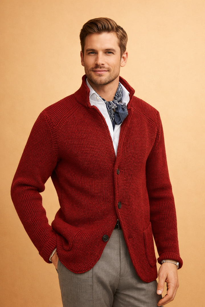 Matteo Ricci | Luxury Knit Cardigan For Men