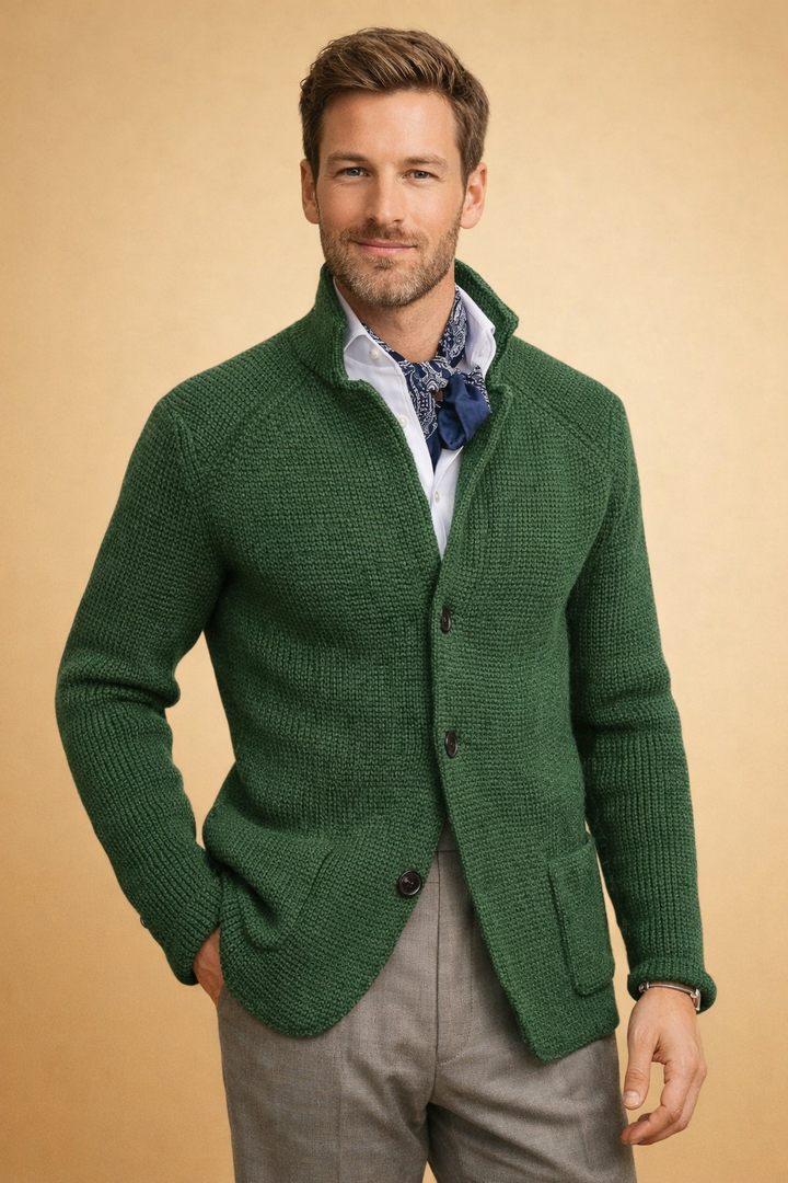 Matteo Ricci | Luxury Knit Cardigan For Men