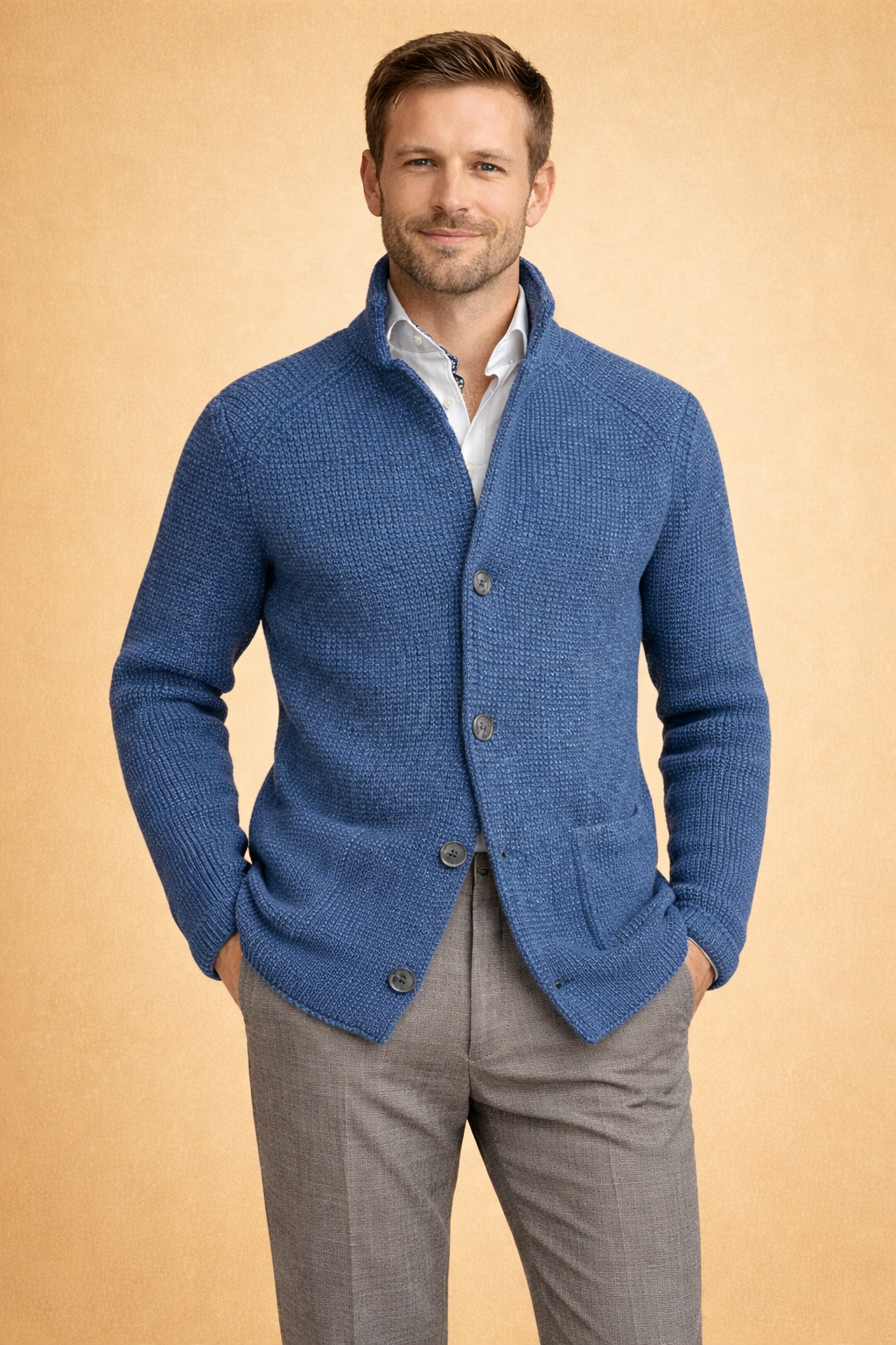 Matteo Ricci | Luxury Knit Cardigan For Men