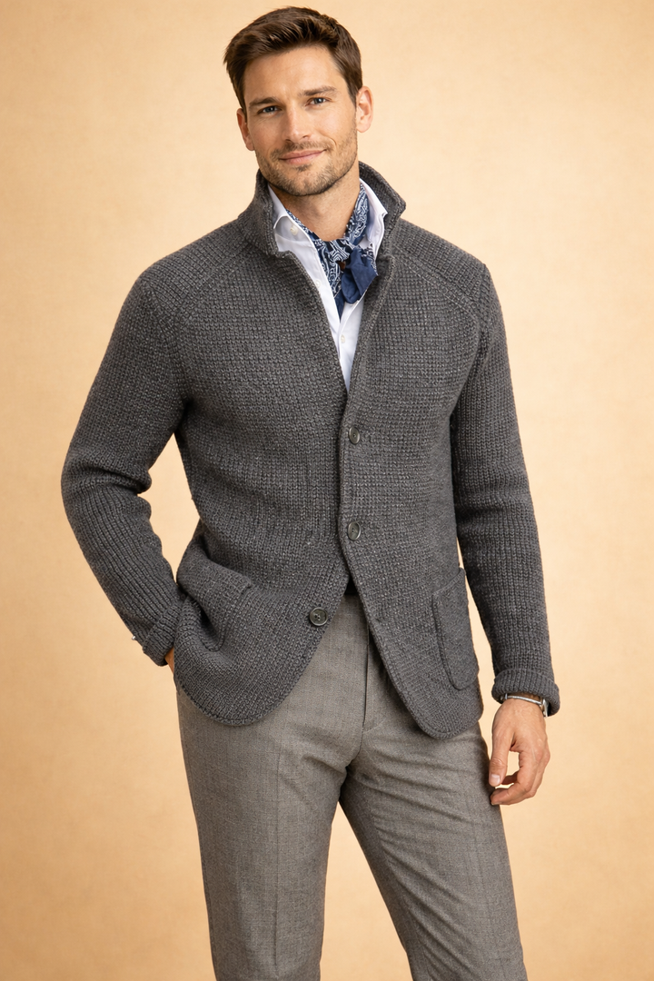 Matteo Ricci | Luxury Knit Cardigan For Men