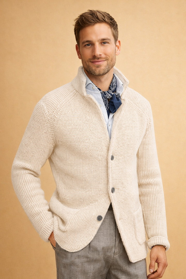 Matteo Ricci | Luxury Knit Cardigan For Men