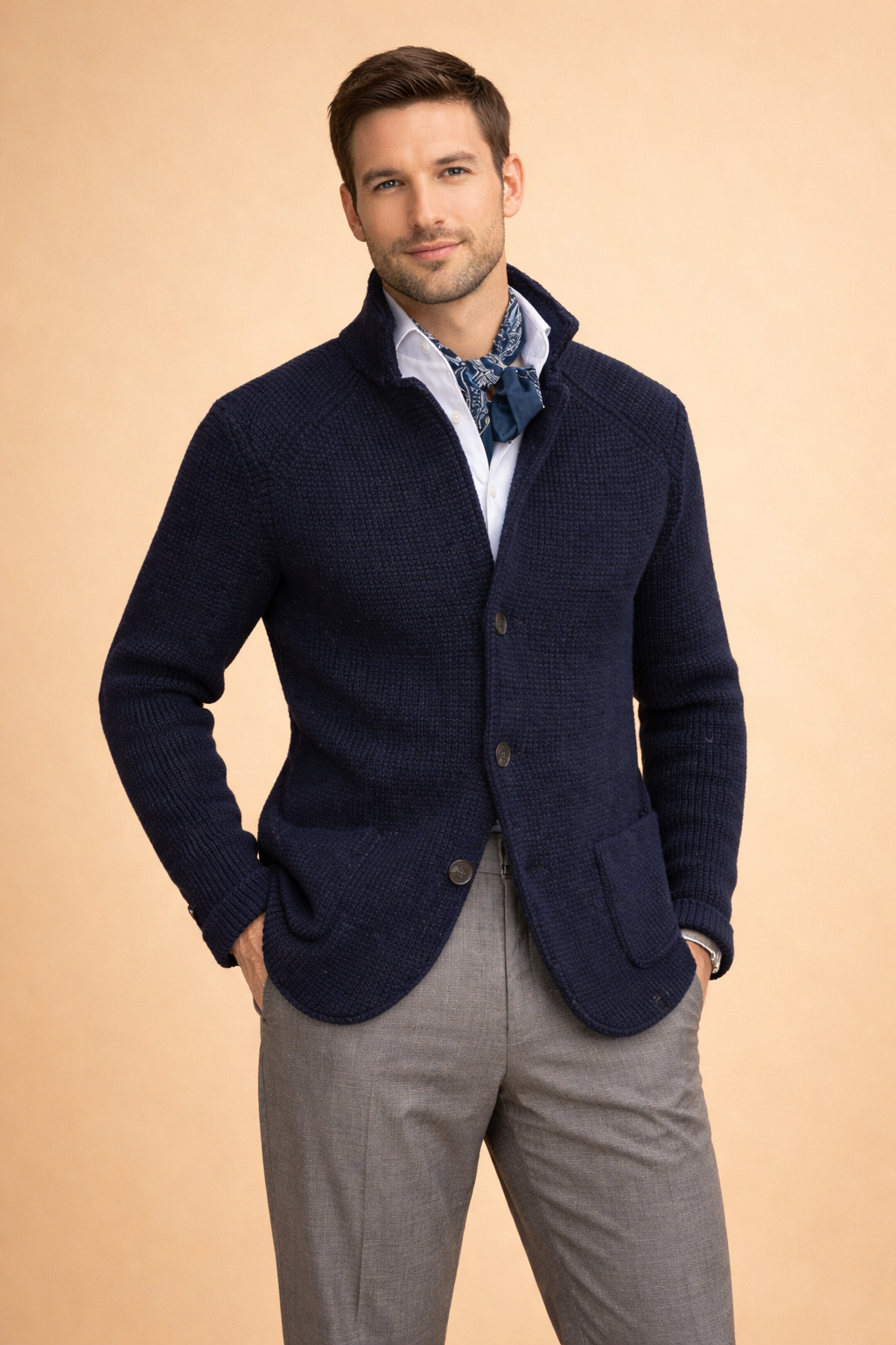 Matteo Ricci | Luxury Knit Cardigan For Men