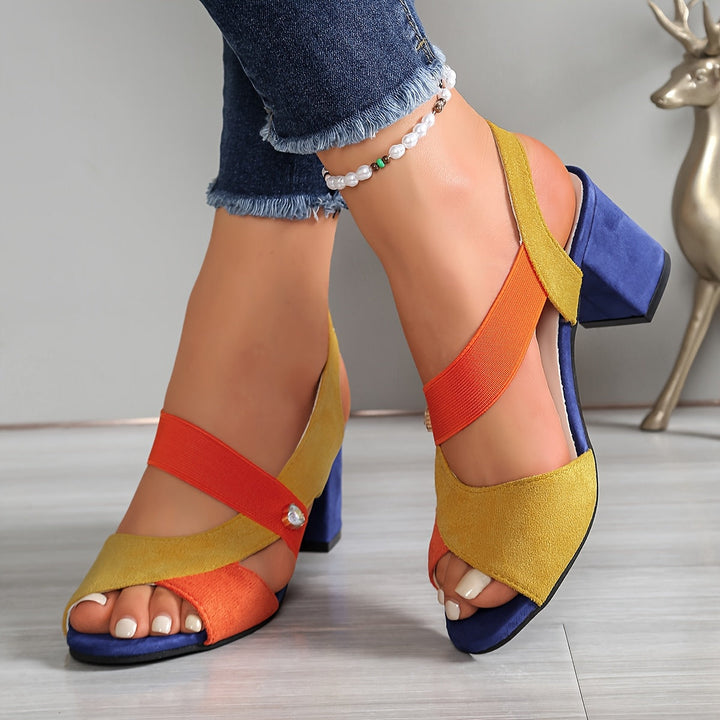 Cassia Block Sandal